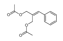 2-benzylidenepropane-1,3-diyl diacetate Structure