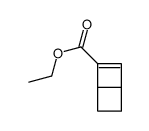 Bicyclo[2.2.0]hex-2-ene-2-carboxylic acid, ethyl ester (9CI) Structure