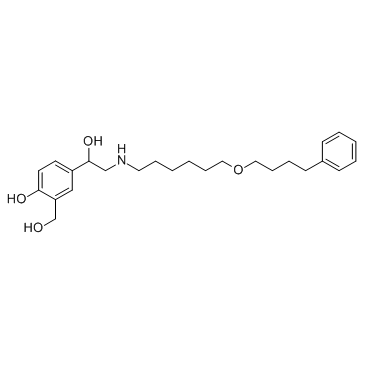 Salmeterol structure