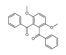 (2-benzoyl-3,6-dimethoxyphenyl)-phenylmethanone Structure