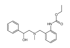 N-[2-ethoxycarbonylamino-benzyl]-1-phenyl-2-methyl-amino-1-ethanol Structure