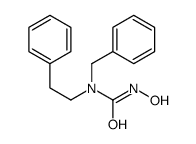 1-benzyl-3-hydroxy-1-(2-phenylethyl)urea结构式