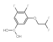 [3-(2,2-difluoroethoxy)-4,5-difluorophenyl]boronic acid Structure