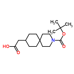 2-(3-(tert-butoxycarbonyl)-3-azaspiro[5.5]undecane-9-yl)acetic acid picture