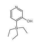 4-(triethylsilyl)pyridin-3-ol Structure