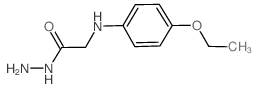 2-(4-Ethoxyanilino)acetohydrazide结构式