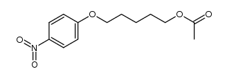 1-(5-acetoxy-pentyloxy)-4-nitro-benzene Structure