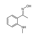 1-(2-(methylamino)phenyl)ethanone oxime Structure