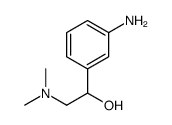 1-(3-aminophenyl)-2-(dimethylamino)ethanol Structure