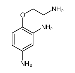 4-(2-aminoethoxy)benzene-1,3-diamine Structure