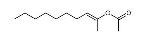 acetic acid-(1-methyl-non-1-enyl ester)结构式