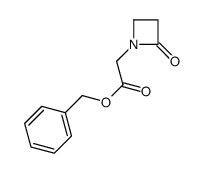 benzyl 2-(2-oxoazetidin-1-yl)acetate结构式