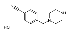 4-哌嗪-1-基甲基-苄腈盐酸盐图片