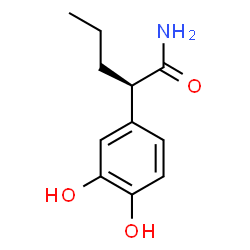 Benzeneacetamide, 3,4-dihydroxy-alpha-propyl-, (R)- (9CI) picture