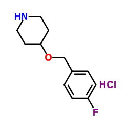 4-[(4-Fluorobenzyl)oxy]piperidine hydrochloride图片