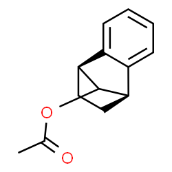 Acetic acid (9-anti)-1,2,3,4-tetrahydro-1β,4β-methanonaphthalen-9-yl ester structure