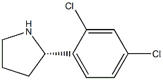 (2S)-2-(2,4-DICHLOROPHENYL)PYRROLIDINE picture