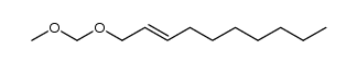 (E)-1-(methoxymethoxy)dec-2-ene Structure