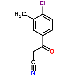 3-(4-Chloro-3-methylphenyl)-3-oxopropanenitrile结构式