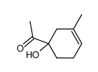 Ethanone, 1-(1-hydroxy-3-methyl-3-cyclohexen-1-yl)- (9CI)结构式