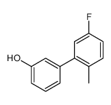 3-(5-fluoro-2-methylphenyl)phenol Structure