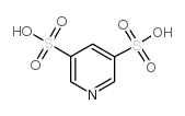 Pyridine-3,5-disulfonic acid structure