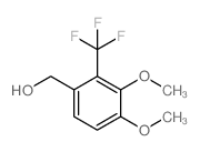 (3,4-DIMETHOXY-2-(TRIFLUOROMETHYL)PHENYL)METHANOL structure