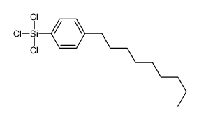 trichloro-(4-nonylphenyl)silane Structure