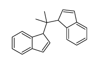 1-[2-(1H-inden-1-yl)propan-2-yl]-1H-indene结构式