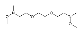 N-methoxy-2-[2-[2-[methoxy(methyl)amino]ethoxy]ethoxy]-N-methylethanamine结构式