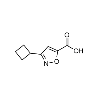 3-环丁基异噁唑-5-羧酸图片