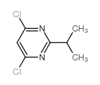 4,6-DICHLORO-2-ISOPROPYLPYRIMIDINE Structure