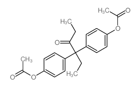 3-Hexanone,4,4-bis[4-(acetyloxy)phenyl]- picture