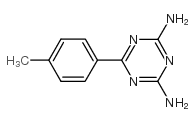 1,3,5-TRIAZINE-2,4-DIAMINE, 6-(4-METHYLPHENYL)- Structure