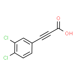 3-(3,4-Dichlorophenyl)-2-propynoic acid structure