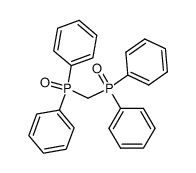 methylenebis(diphenylphosphine oxide)结构式