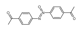 4,4'-diacetyl azoxybenzene Structure