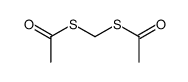 methane dithiol diacetate Structure