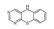 5H-pyrimido[4,5-b][1,4]benzothiazine结构式