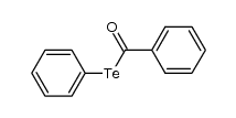 benzoyl phenyltelluride Structure