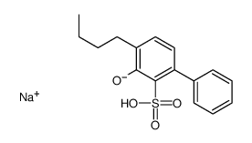 sodium,3-butyl-2-hydroxy-6-phenylbenzenesulfonate 结构式