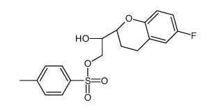 (1’R,2S)-2-(2’-Tosyl-1’,2’-dihydroxyethyl)-6-fluorochromane structure