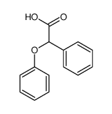 2-phenoxy-2-phenylacetic acid Structure