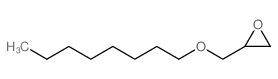 Oxirane,2-[(octyloxy)methyl]-结构式