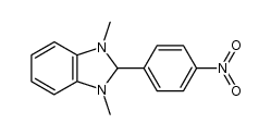 2-(4-nitrophenyl)-1,3-dimethyl-benzimidazoline Structure