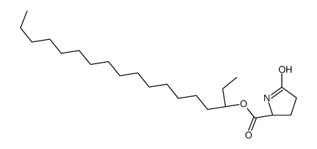 1-ethylhexadecyl 5-oxo-L-prolinate结构式