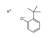 potassium o-tert-butylphenolate Structure