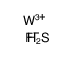 trifluoro(sulfanylidene)tungsten结构式