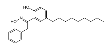 1-(2-hydroxy-5-nonylphenyl)-2-phenylethan-1-one oxime Structure