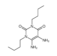 1,3-Dibutyl-5,6-diaminouracil Structure